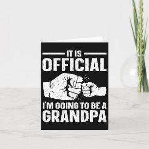 Coola Grandpa Art För manar Fars dag Grandparent G Kort