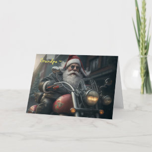 COOLA GRANDPA CHRISTMAS-KORT TACK KORT