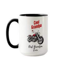 Coola Grandpa Motorcle Mugg