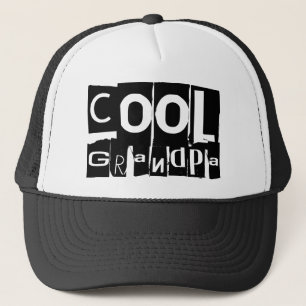 Coola Grandpa Typography Keps