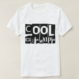 Coola Grandpa Typography T Shirt