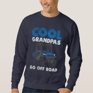 Coola Grandpas Go Off Road Road Hoodie Lång Ärmad Tröja
