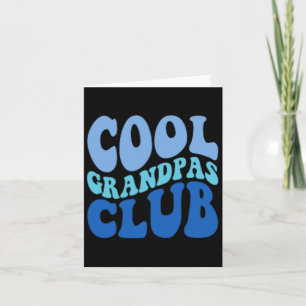 Coola Grandpas Klubb Best Grandpa All Fars dag P Kort