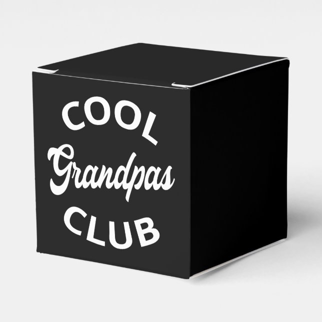 Coola Grandpas Klubb I Presentaskar (Framsidan Sidan)