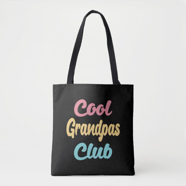 Coola Grandpas Klubb II Tygkasse (Framsida)