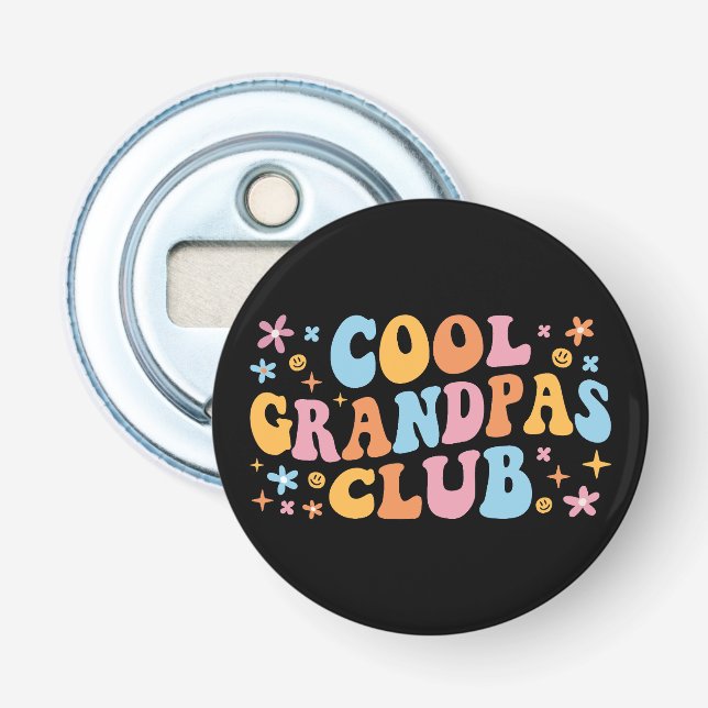 Coola Grandpas Klubb III Flasköppnare (Framsidan)
