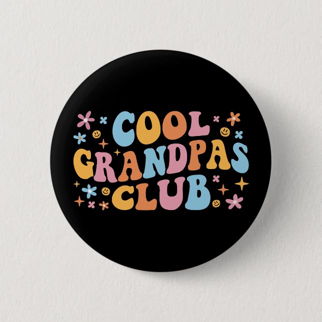 Coola Grandpas Klubb III Knapp (Framsida)