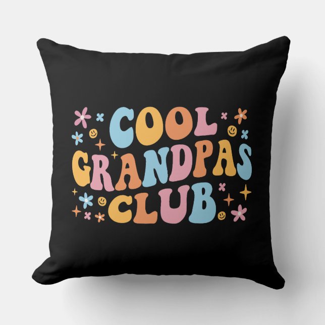 Coola Grandpas Klubb III Kudde (Framsida)