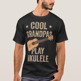 Coola Grandpas Play Ukulele Ukulele Music Guitar d T Shirt