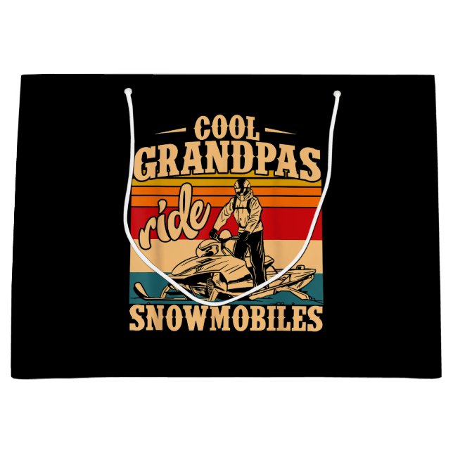 Coola Grandpas rides SnowMobes Snowmobile Snowmob (Framsidan)