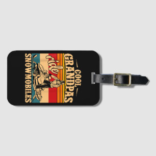 Coola Grandpas rides SnowMobes Snowmobile Snowmob Bagagebricka