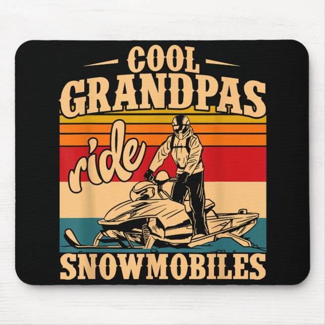 Coola Grandpas rides SnowMobes Snowmobile Snowmob Musmatta (Framsidan)