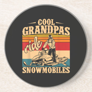 Coola Grandpas rides SnowMobes Snowmobile Snowmob Underlägg