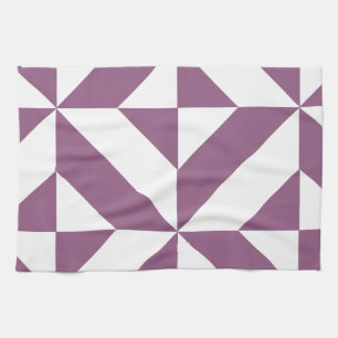 Coola Grape Geometric Deco Cube Mönster Kökshandduk