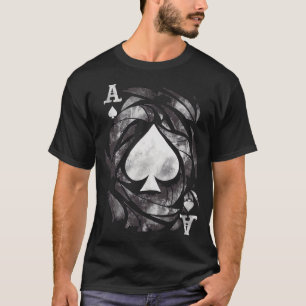Coola Graphics-ryggskort med spade-uppspelningskor T Shirt
