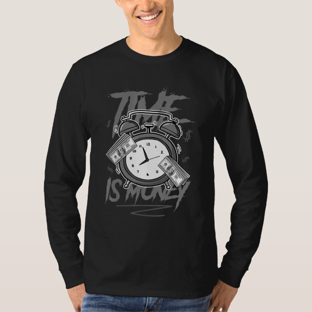 Coola Grått 11s Tiden är 11 Coolor för penningströ T Shirt (Framsida)
