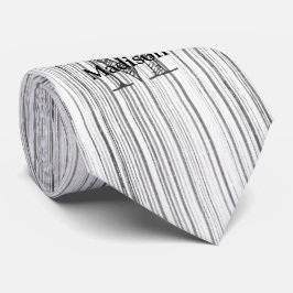 Coola grått bamboo wood print Monogram Slips