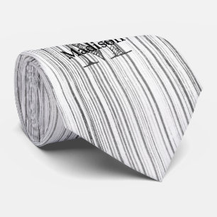 Coola grått bamboo wood print Monogram Slips