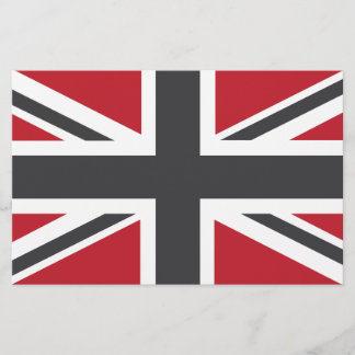 Coola Grått Red Union Jack British (UK) Flagga