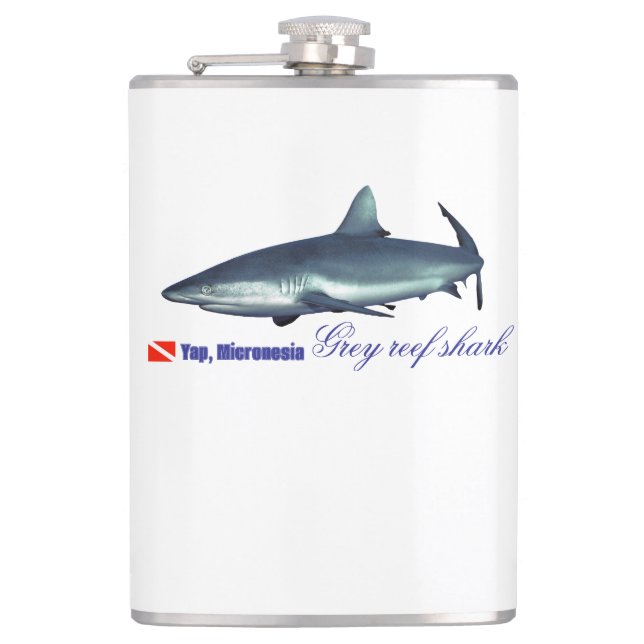 Coola Grått reef shark Fickplunta (Framsidan)