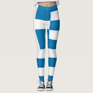 Coola Grekland Flagga Mode Leggings