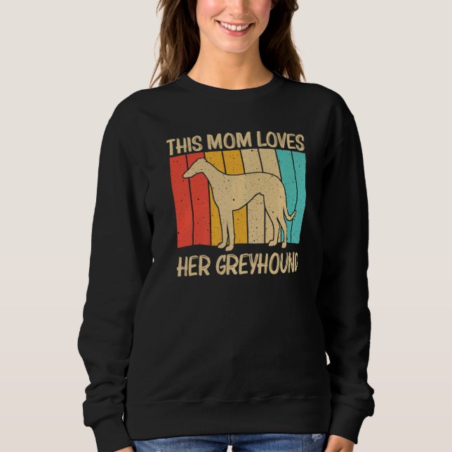 Coola Greyhound for Mamma Women Sighthound Pet Hun T Shirt (Framsida)