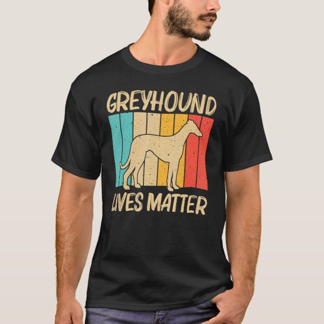 Coola Greyhound För manar Women Sighthound Pet Hun T Shirt (Framsida)