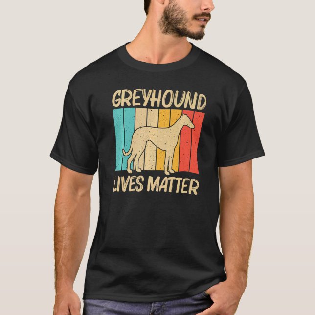 Coola Greyhound För manar Women Sighthound Pet Hun T Shirt (Framsida)