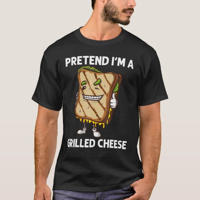 Coola Grilled Cheese Art För manar Women Sandwich  T Shirt (Framsida)