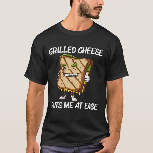 Coola Grilled Cheese Art För manar Women Sandwich  T Shirt (Framsida)