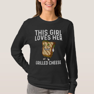 Coola Grillese Art for Girls Kids Sandwich Br T Shirt