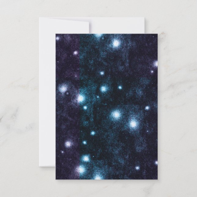 Coola Gritty Glitch Art Blank-inbjudan Inbjudningar (Framsida)