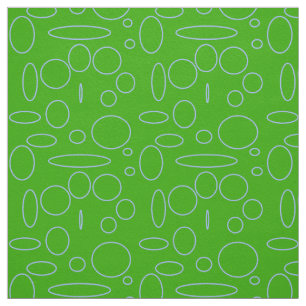 Coola Grönt Circles for the New Economy Fabric Tyg