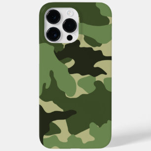 Coola Grönt Kamouflage Militär Mönster Slim