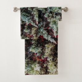 Coola Grönt Nature Mönster