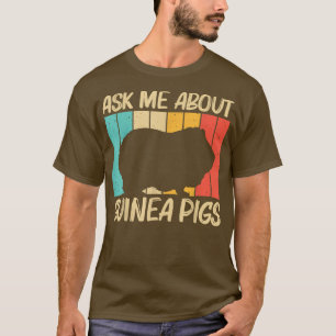 Coola Guinea Gris Design För manar Women Cavy Pet T Shirt