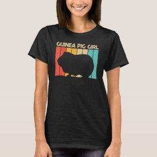 Coola Guinea Gris för flickor, ungtuppar, gnagare T Shirt