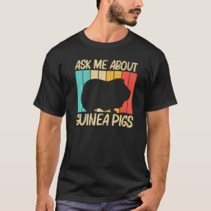 Coola Guinea Gris För manar Women Cavy Pet Rodent T Shirt