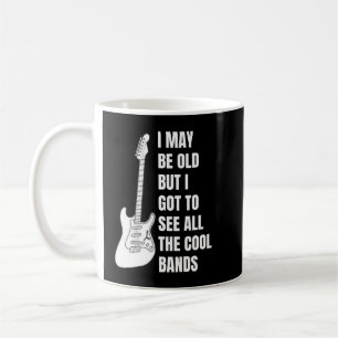 coola Guitar band älskare födelsedag Kaffemugg