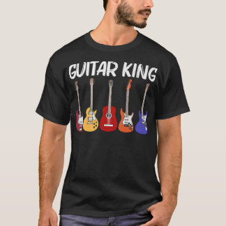Coola Guitar För manar Pappa Guitar Player Electri T Shirt