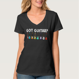 Coola Guitar För manar Women Acoustic Guitarist Ba T Shirt