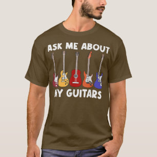 Coola Guitar För manar Women Guitar Player Electri T Shirt