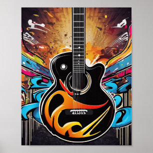 Coola Guitar Poster