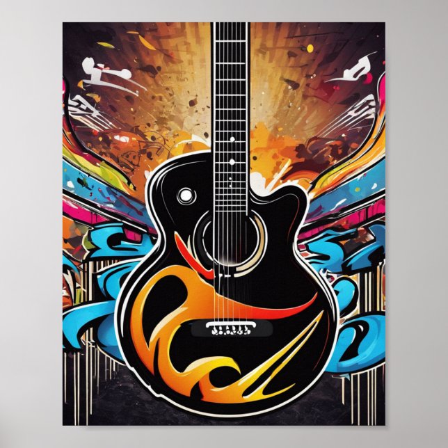Coola Guitar Poster (Framsidan)