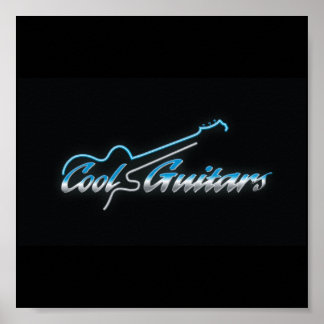Coola Guitars Poster