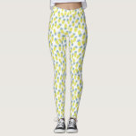 Coola Gult Ananas Mönster Leggings<br><div class="desc">Girly och chic frun mönster.</div>