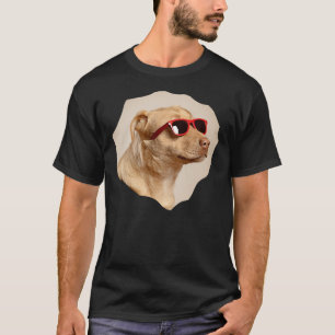 Coola Gult Labrador Hund WC Sunglass Patter T Shirt
