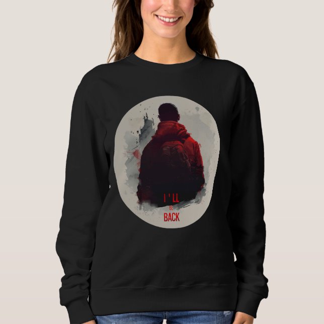 Coola Guy och jag kommer tillbaka till Påstående C T Shirt (Framsida)