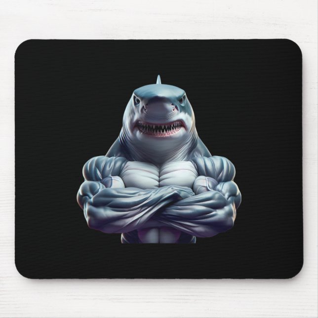 Coola Gym för hak Flexing Fläkt Älskare Bodybuildi Musmatta (Framsidan)