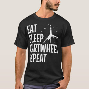 Coola Gymnastika för kvinnor flickor som tuggar Ch T Shirt